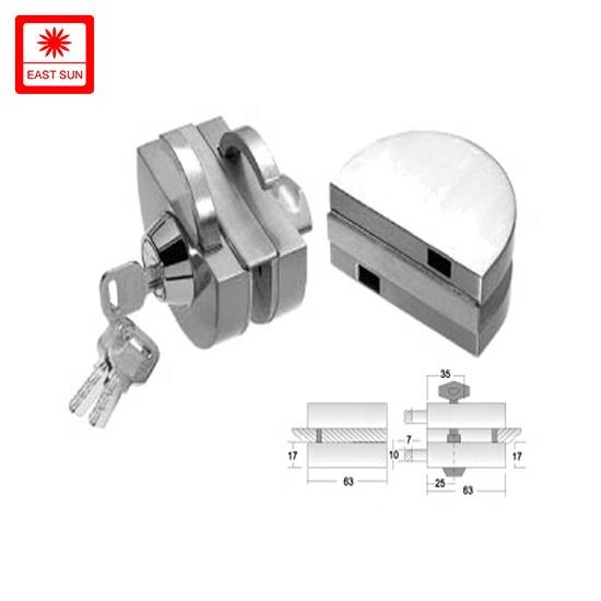 Europe Popular Shower Latch in Glass Door Lock
