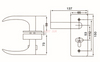 Glass Door Locks Glass Locks GHL-003