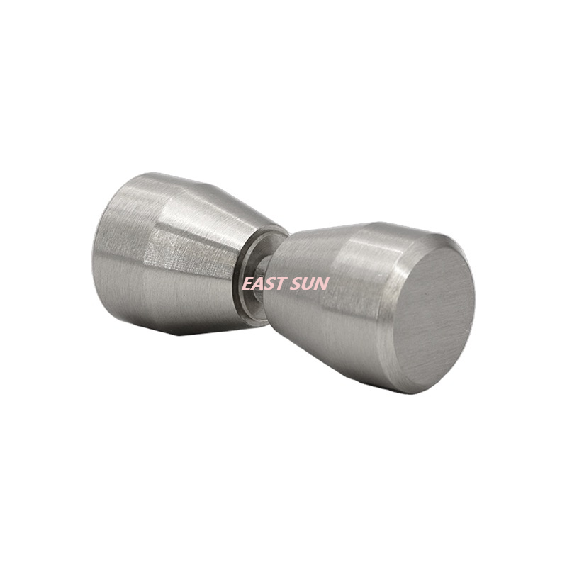 Satin Nickel Back-to-Back Bow-Tie Style Knobs
