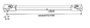 Square Tubing Wall To Glass Shower Support Bar
