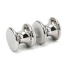 Traditional Style Back-to-Back Shower Door Knobs