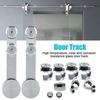 Heavy Duty Hanging Glass Door Track Sliding Door System