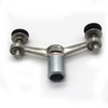 Glass Curtain Walls Spider System Stainless Steel 304 2 Arms with 180 Degree with Satin