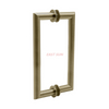 MT Series Round Tubing Mitered Corner Back-to-Back Pull Handle