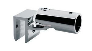 Wall To Glass Movable Bracket For Round Bar