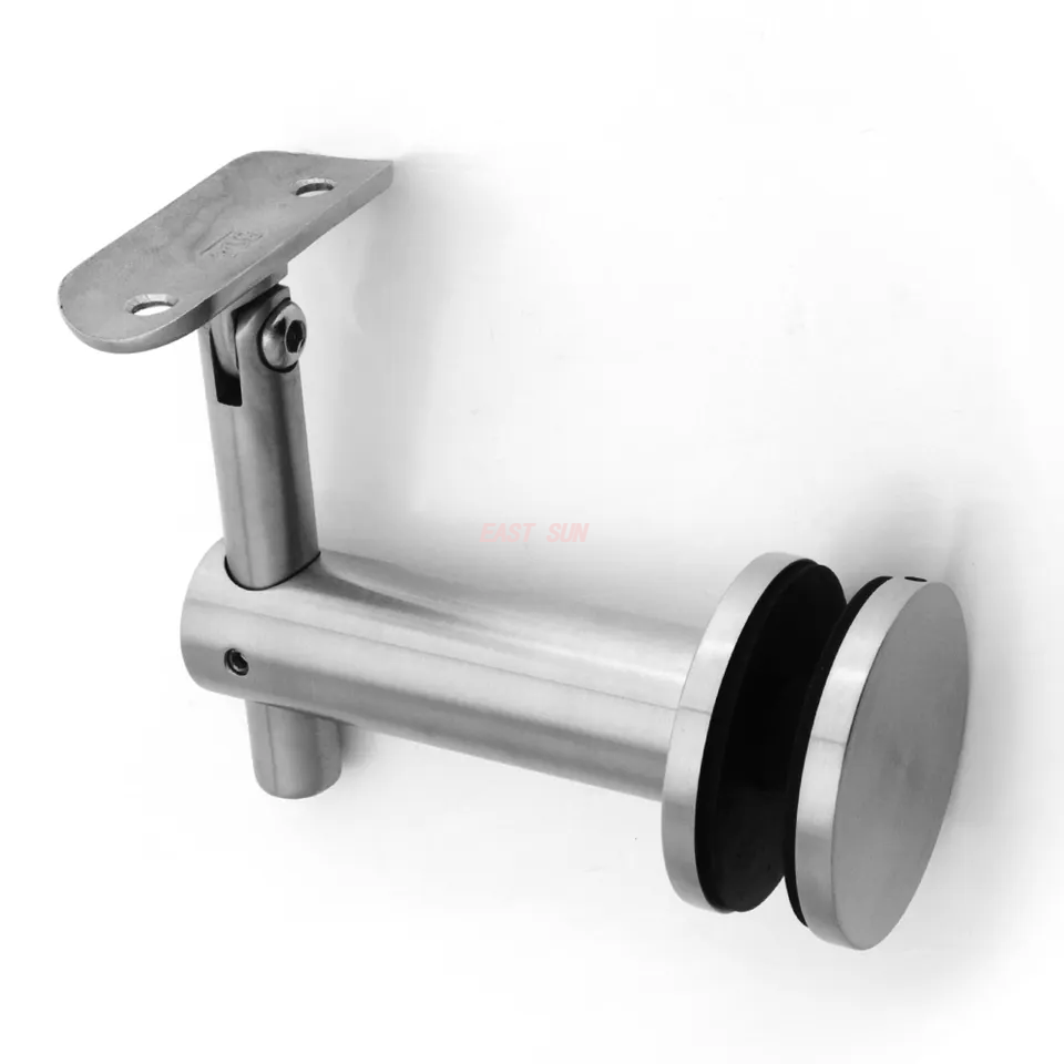 Stainless Steel Balustrade Handrail Support Bracket, Glass Bracket ...