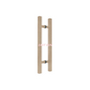 Square Ladder Pull 8" Back-to-Back