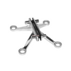 Stainless Steel Point Fixing Glass Curtain Walls Spider System K Spider Mirror Satin Finish