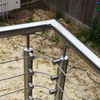 Stainless Steel 90 Degree Handrail Tube Elbow Pipe Connector for Staircase Railing