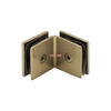 Open Face 90 Degree Square Glass Clamp