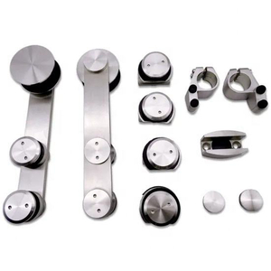 Heavy Duty Hanging Glass Door Track Sliding Door System