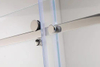 Frameless shower sliding glass door hardware accessories