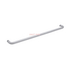 Brushed Nickel 24" Towel Bar with Contemporary Knob