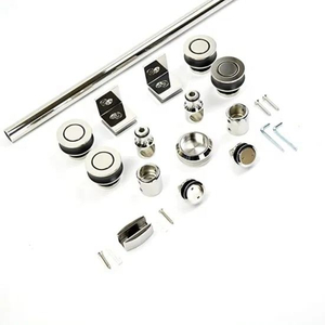 Frameless bathroom door hardware Sliding Shower Door Hardware